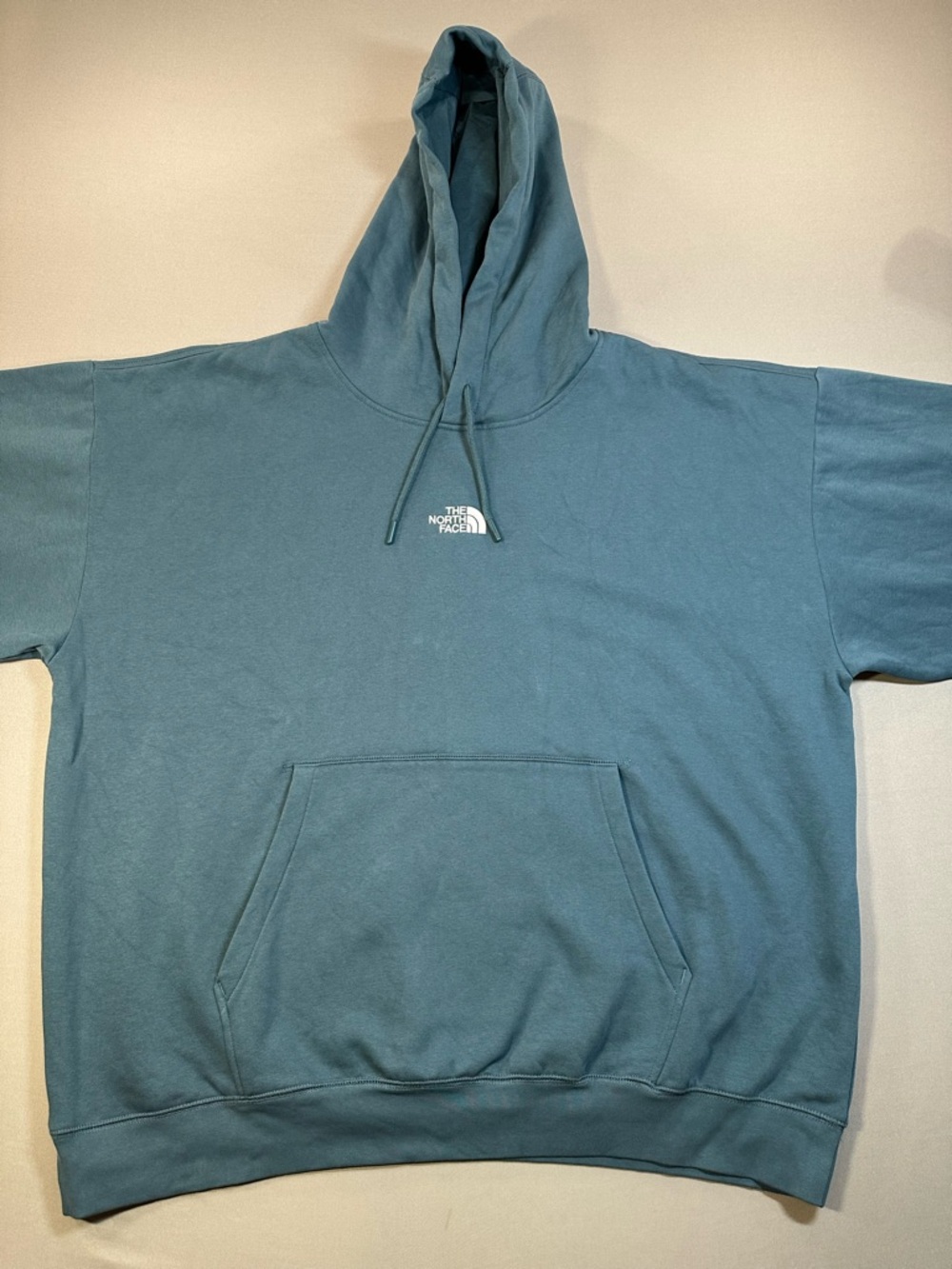 The North Face Blue Essential Oversized Hoodie Sweatshirt - Womens XL - Picture 6 of 16